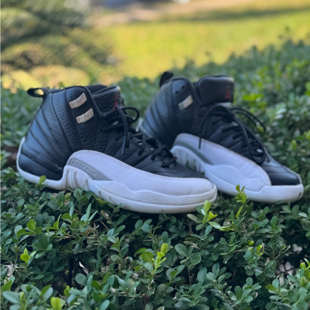 Boys GS Jordan Retro 12s Playoff